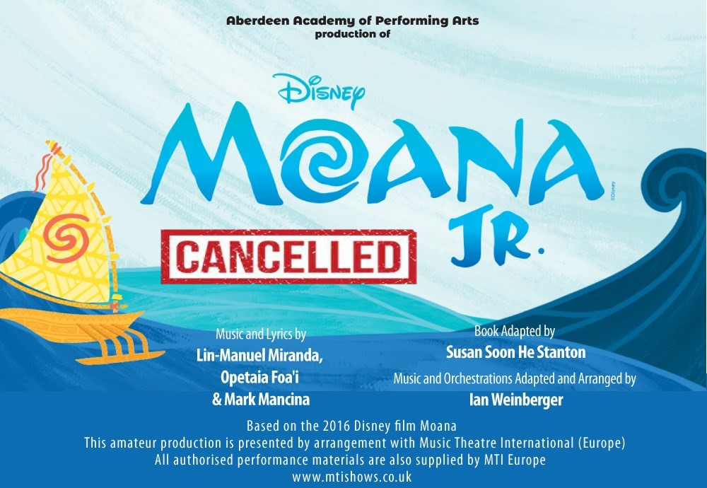 Aberdeen Academy of Performing Arts Presents Disney's Moana Jr