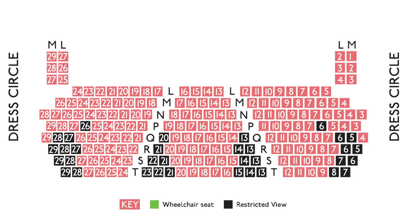Seating Plan - Capitol Theatre