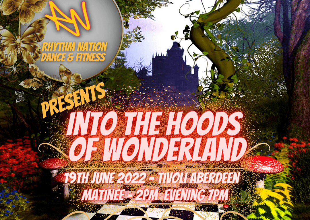 Rhythm Nation Dance and Fitness Presents "Into the Hoods of Wonderland"