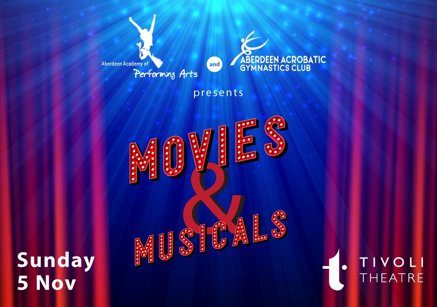 AAPA & Aberdeen Acrobatic Gymnastics Club presents: Movies and Musicals